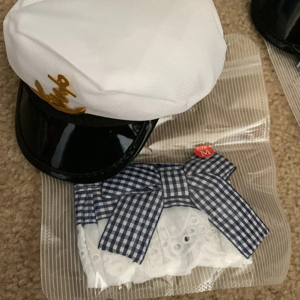 Pet sailor costume